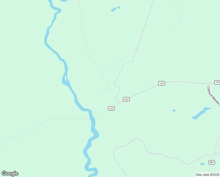 map of restaurants, bars, coffee shops, grocery stores, and more near County Road 127 in Collins