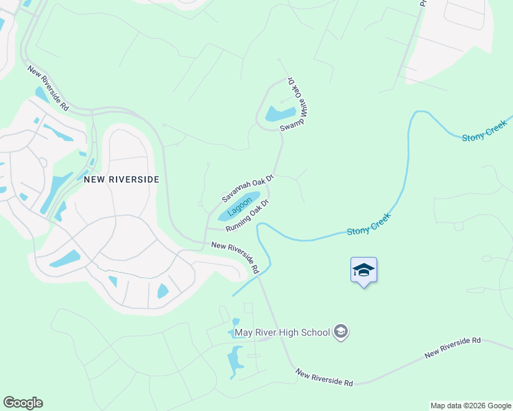 map of restaurants, bars, coffee shops, grocery stores, and more near 53 Running Oak Drive in Bluffton