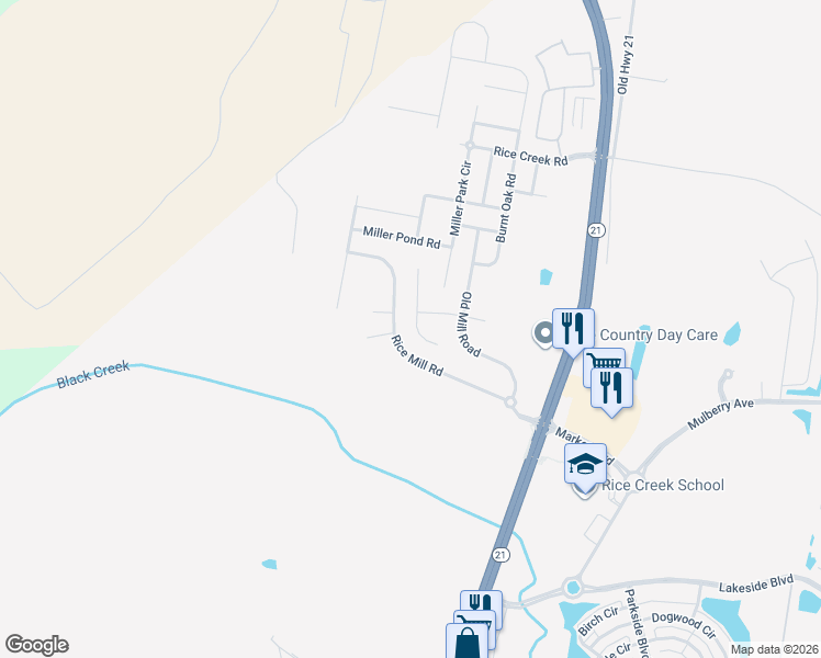 map of restaurants, bars, coffee shops, grocery stores, and more near 6 Noble Jones Court in Port Wentworth