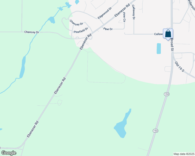 map of restaurants, bars, coffee shops, grocery stores, and more near Harvey Road in Ellaville