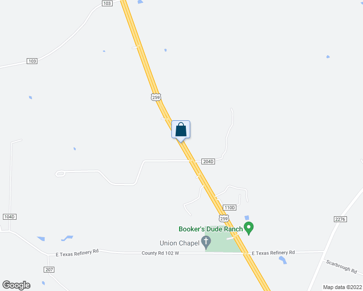 map of restaurants, bars, coffee shops, grocery stores, and more near 5651 U.S. 259 in Henderson