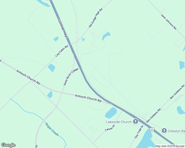 map of restaurants, bars, coffee shops, grocery stores, and more near 134 Sparrow Lane in Eastman