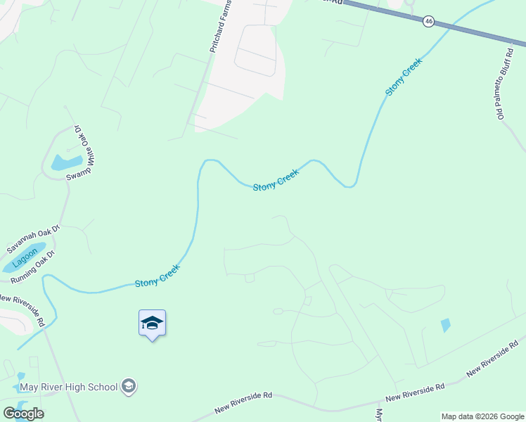 map of restaurants, bars, coffee shops, grocery stores, and more near 186 Hartwell Road in Bluffton