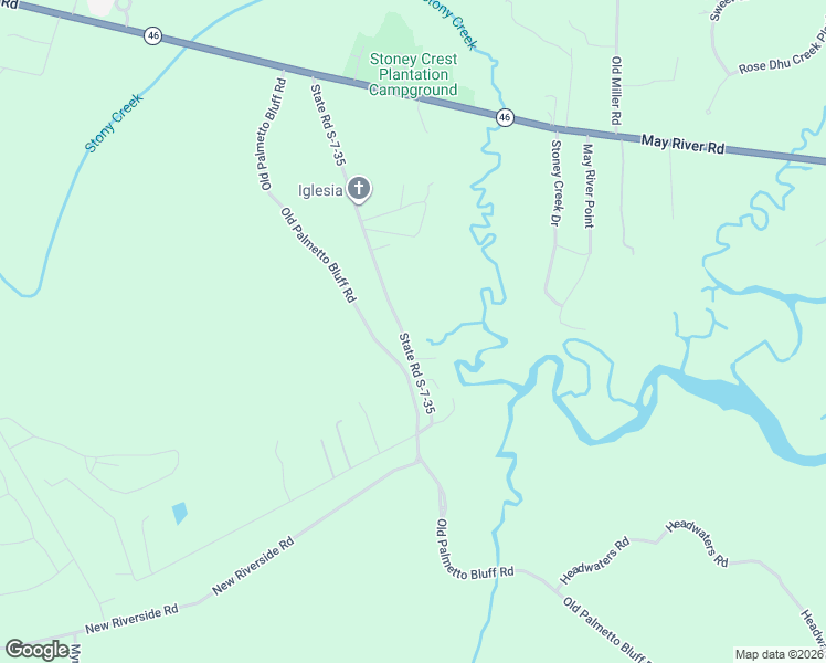 map of restaurants, bars, coffee shops, grocery stores, and more near 111 Palmetto Bluff Rd in Bluffton