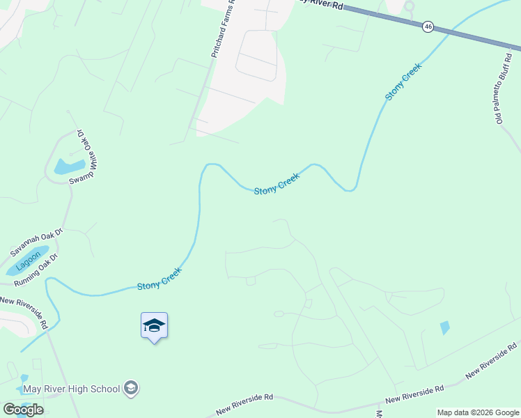 map of restaurants, bars, coffee shops, grocery stores, and more near 186 Hartwell Road in Bluffton