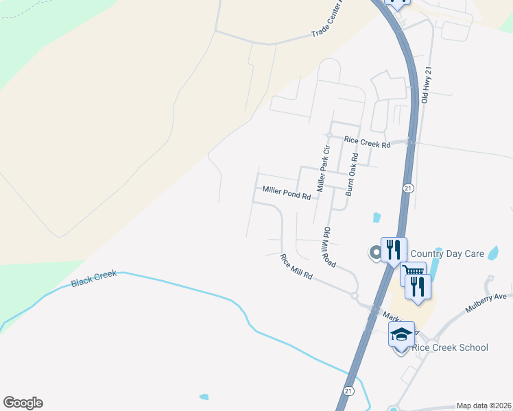 map of restaurants, bars, coffee shops, grocery stores, and more near 40 Hasty Point Road in Port Wentworth