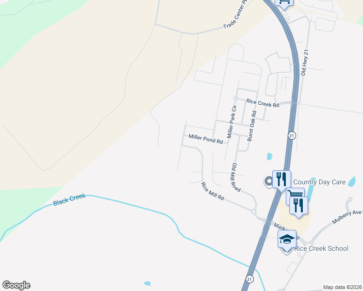 map of restaurants, bars, coffee shops, grocery stores, and more near 40 Hasty Point Road in Port Wentworth