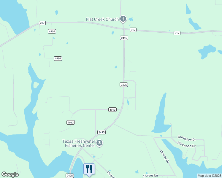 map of restaurants, bars, coffee shops, grocery stores, and more near 5507 Dusty Road in Athens