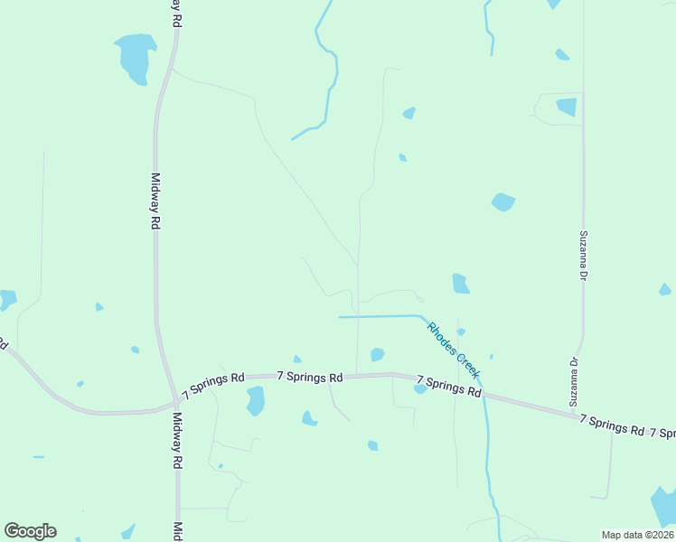 map of restaurants, bars, coffee shops, grocery stores, and more near 1207 Coopers Wells Road in Raymond