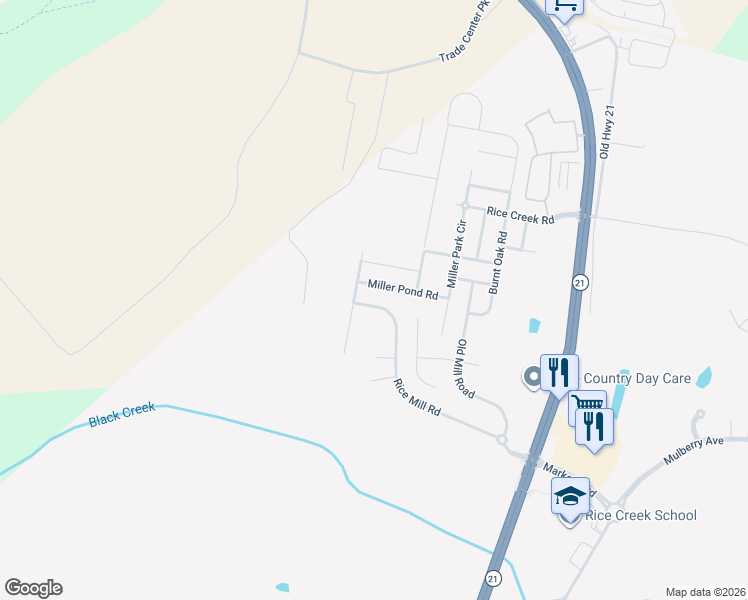 map of restaurants, bars, coffee shops, grocery stores, and more near 27 Miller Pond Road in Port Wentworth