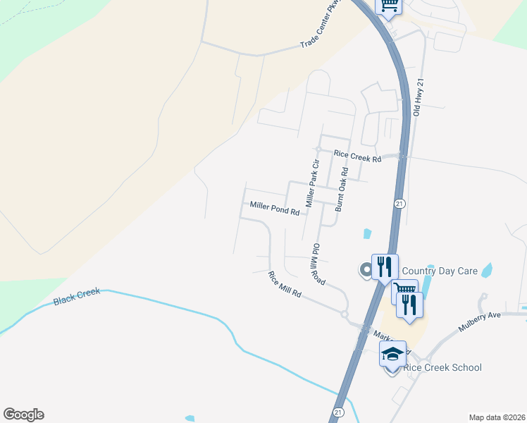 map of restaurants, bars, coffee shops, grocery stores, and more near 27 Miller Pond Road in Port Wentworth