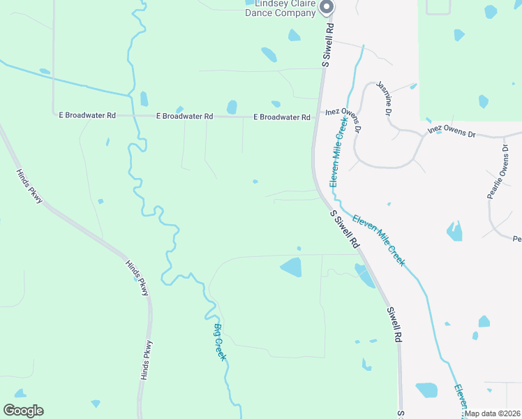 map of restaurants, bars, coffee shops, grocery stores, and more near 4527 South Siwell Road in Jackson