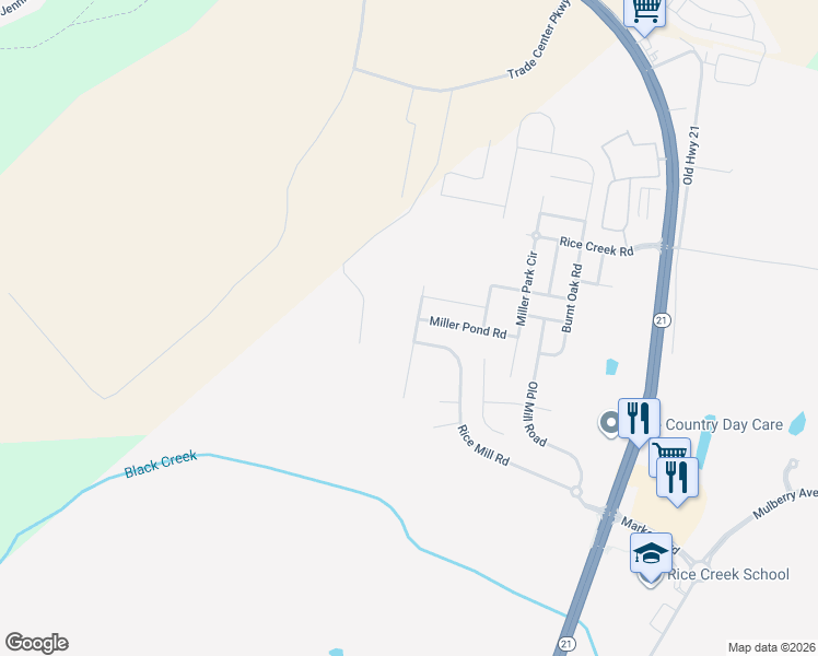 map of restaurants, bars, coffee shops, grocery stores, and more near 40 Hasty Point Road in Port Wentworth