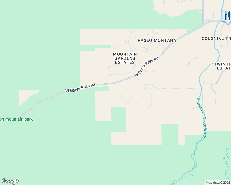 map of restaurants, bars, coffee shops, grocery stores, and more near 5175 West Vía Scarmuzzo in Tucson
