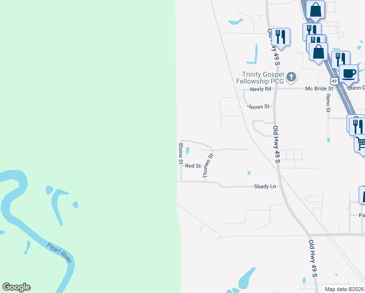 map of restaurants, bars, coffee shops, grocery stores, and more near 280 Blaine Street in Richland