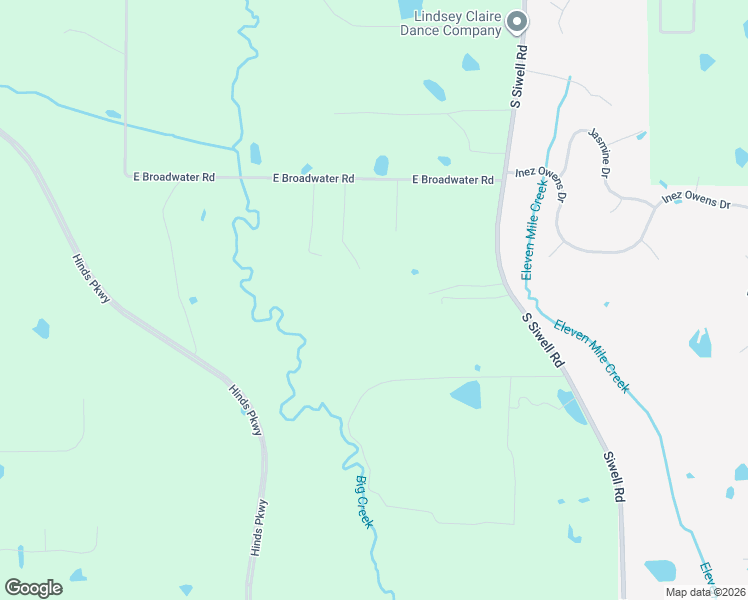 map of restaurants, bars, coffee shops, grocery stores, and more near 4527 South Siwell Road in Jackson