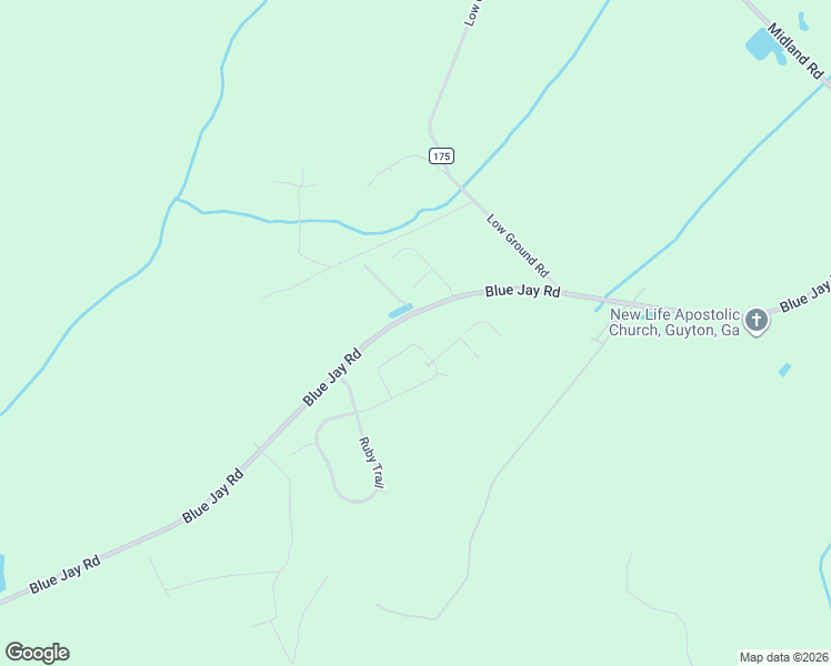 map of restaurants, bars, coffee shops, grocery stores, and more near 130 Sapphire Circle in Guyton