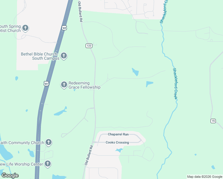 map of restaurants, bars, coffee shops, grocery stores, and more near 602 Bridle Ridge Drive in Tyler