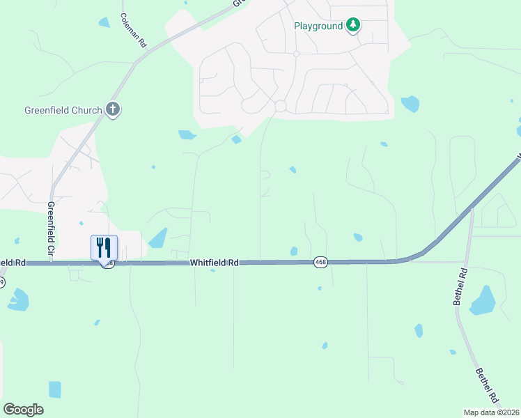 map of restaurants, bars, coffee shops, grocery stores, and more near 150 Greenfield Station in Brandon