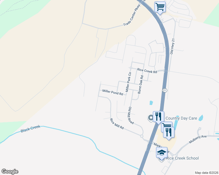 map of restaurants, bars, coffee shops, grocery stores, and more near 27 Miller Pond Road in Port Wentworth