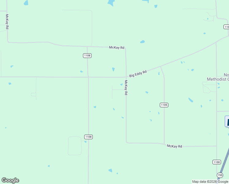 map of restaurants, bars, coffee shops, grocery stores, and more near 15549 County Road 1104 in Flint