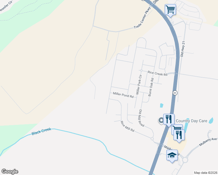 map of restaurants, bars, coffee shops, grocery stores, and more near 60 Hasty Point Road in Port Wentworth