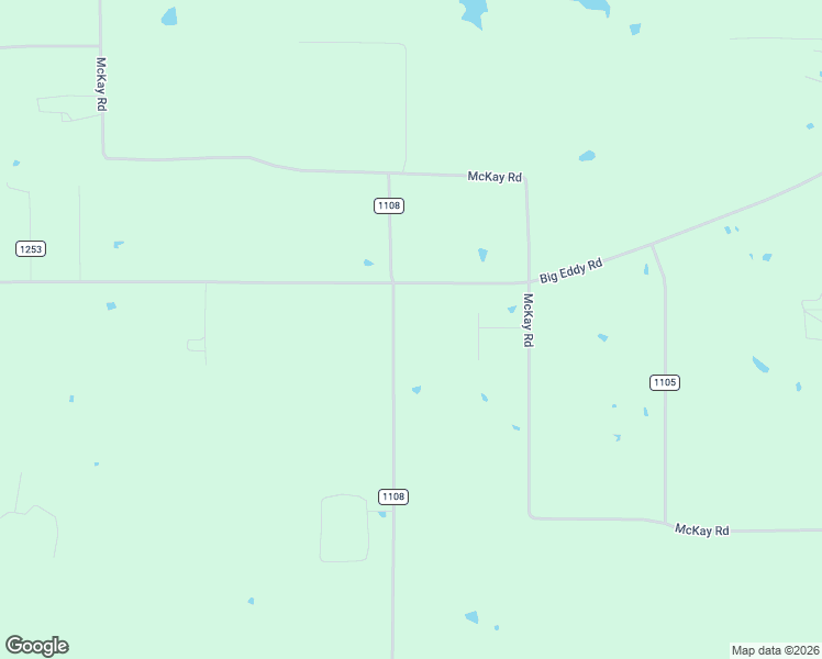 map of restaurants, bars, coffee shops, grocery stores, and more near 17555 County Road 1108 in Flint