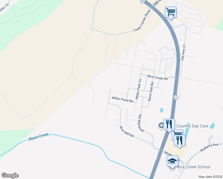 map of restaurants, bars, coffee shops, grocery stores, and more near 60 Hasty Point Road in Port Wentworth