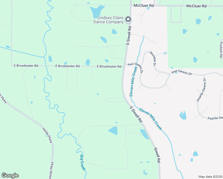 map of restaurants, bars, coffee shops, grocery stores, and more near 4409 South Siwell Road in Jackson