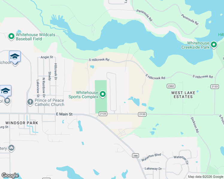 map of restaurants, bars, coffee shops, grocery stores, and more near 404 Amanda Court in Whitehouse