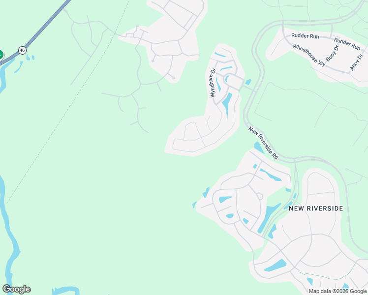 map of restaurants, bars, coffee shops, grocery stores, and more near 98 Grovewood Drive in Bluffton