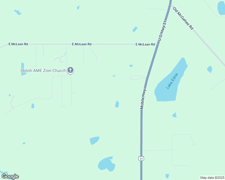 map of restaurants, bars, coffee shops, grocery stores, and more near 9712 U.S. 31 in Hope Hull