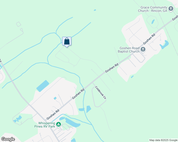 map of restaurants, bars, coffee shops, grocery stores, and more near 107 Red Oak Lane in Rincon