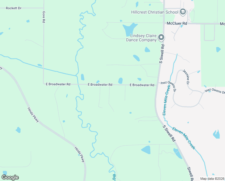 map of restaurants, bars, coffee shops, grocery stores, and more near 1049 East Broadwater Road in Jackson