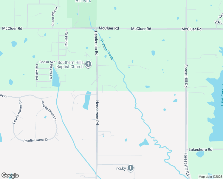map of restaurants, bars, coffee shops, grocery stores, and more near 1271 Oak Vinyard Drive in Jackson