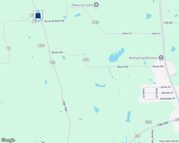 map of restaurants, bars, coffee shops, grocery stores, and more near 7720 County Road 2193 in Whitehouse
