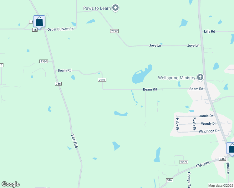 map of restaurants, bars, coffee shops, grocery stores, and more near 7790 County Road 2193 in Whitehouse