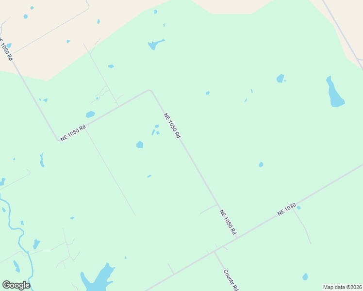 map of restaurants, bars, coffee shops, grocery stores, and more near Northeast 1050 Road in Rice