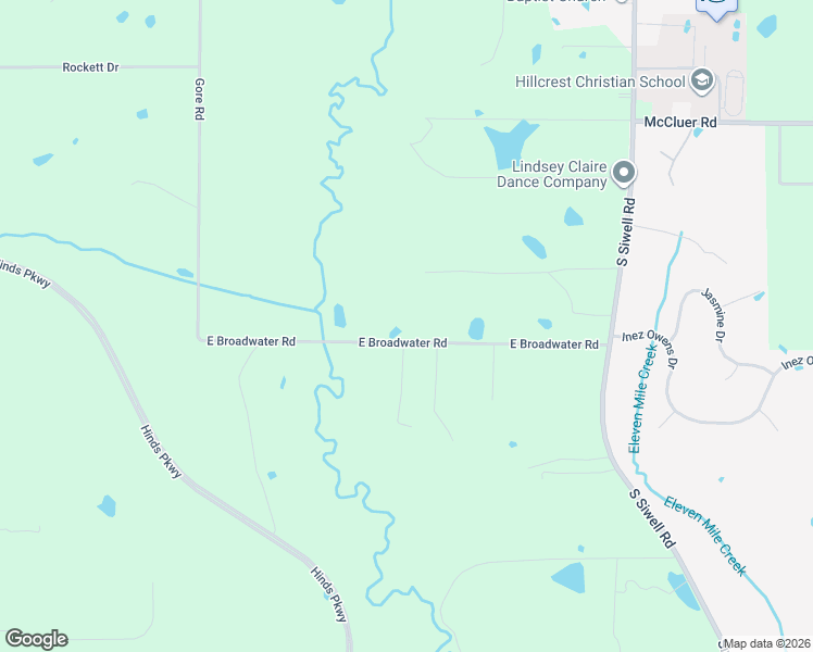 map of restaurants, bars, coffee shops, grocery stores, and more near 1054-1066 East Broadwater Road in Jackson