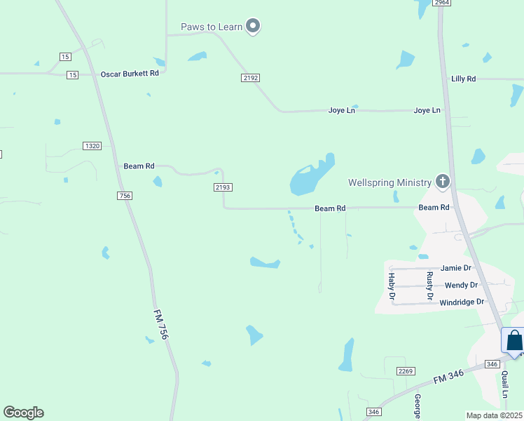 map of restaurants, bars, coffee shops, grocery stores, and more near 7895 County Road 2193 in Whitehouse