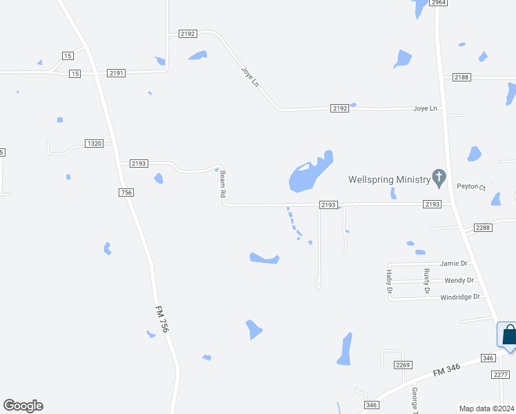 map of restaurants, bars, coffee shops, grocery stores, and more near 7895 County Road 2193 in Whitehouse