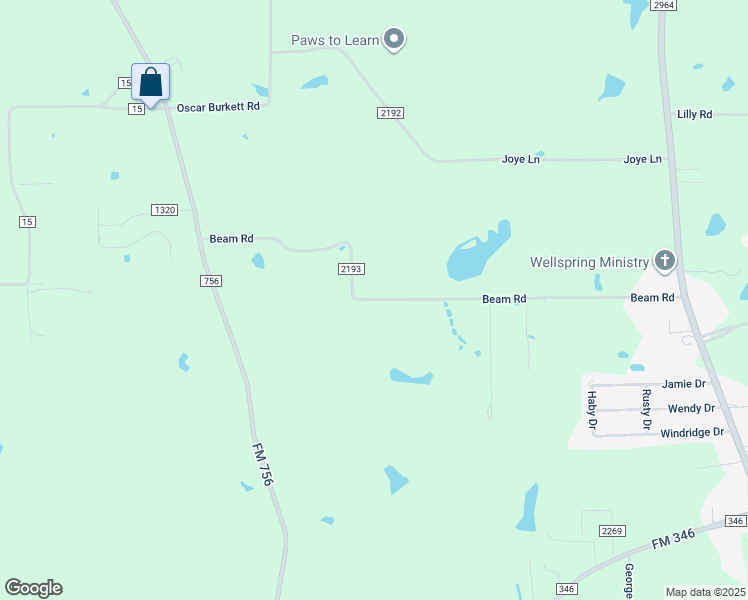 map of restaurants, bars, coffee shops, grocery stores, and more near 7760 County Road 2193 in Whitehouse