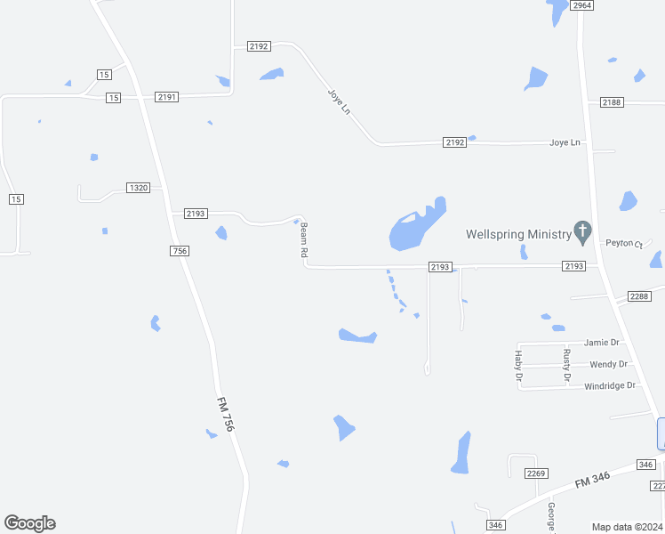 map of restaurants, bars, coffee shops, grocery stores, and more near 7641 County Road 2193 in Whitehouse