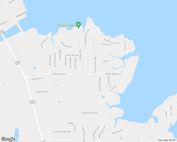 map of restaurants, bars, coffee shops, grocery stores, and more near 107 East Beachwood Loop in Trinidad
