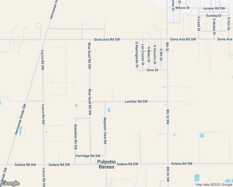map of restaurants, bars, coffee shops, grocery stores, and more near 1401 Lemitar Road Southwest in Deming