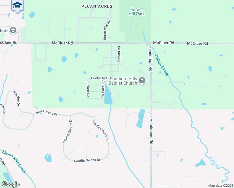 map of restaurants, bars, coffee shops, grocery stores, and more near 4040 Harrel Avenue in Jackson