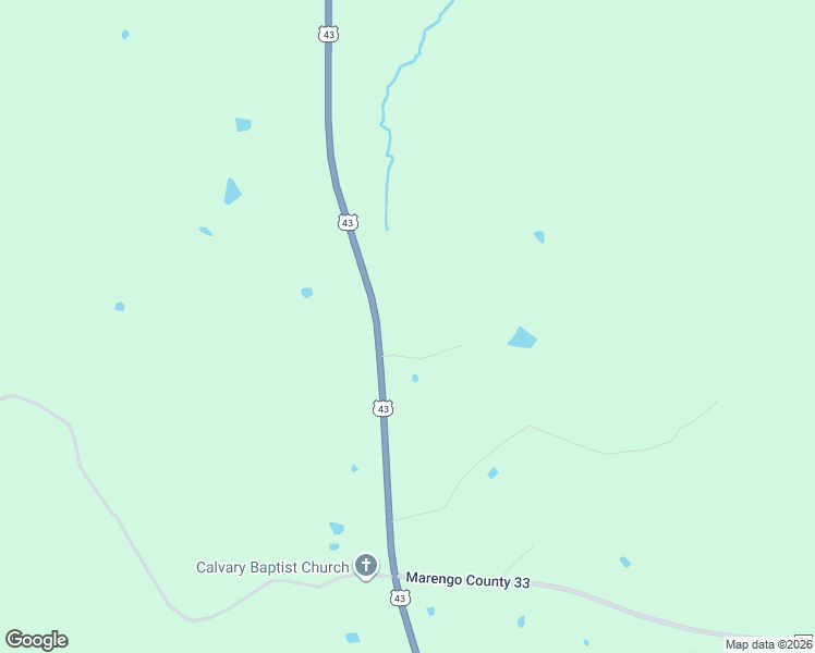 map of restaurants, bars, coffee shops, grocery stores, and more near 17697 U.S. 43 in Linden