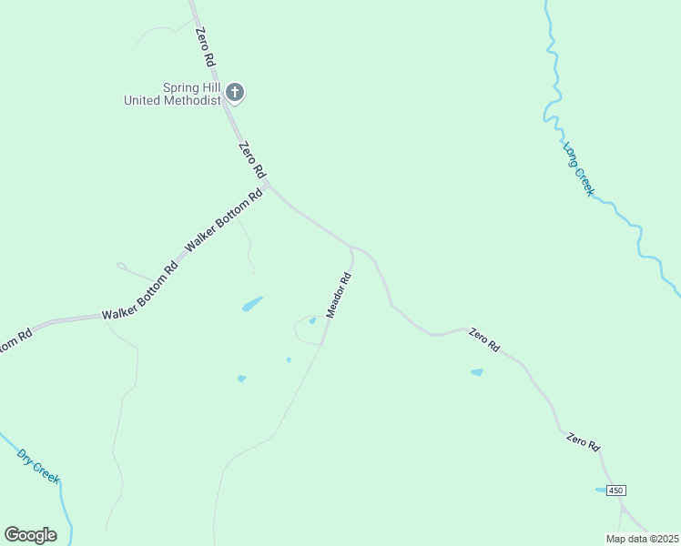 map of restaurants, bars, coffee shops, grocery stores, and more near 6777 Meador Road in Meridian