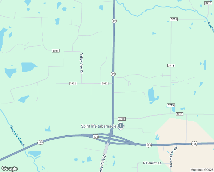 map of restaurants, bars, coffee shops, grocery stores, and more near 6187 Texas 19 in Athens