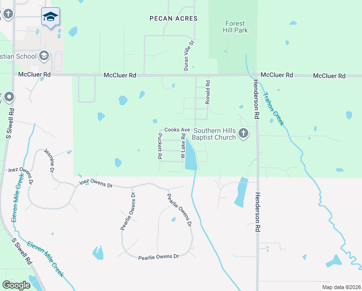 map of restaurants, bars, coffee shops, grocery stores, and more near 1440 Lakeview Avenue in Jackson